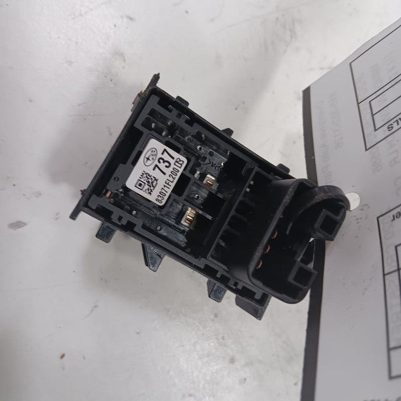Subaru Crosstrek Window Switch Power Left Driver Rear  2019 2020 2021 