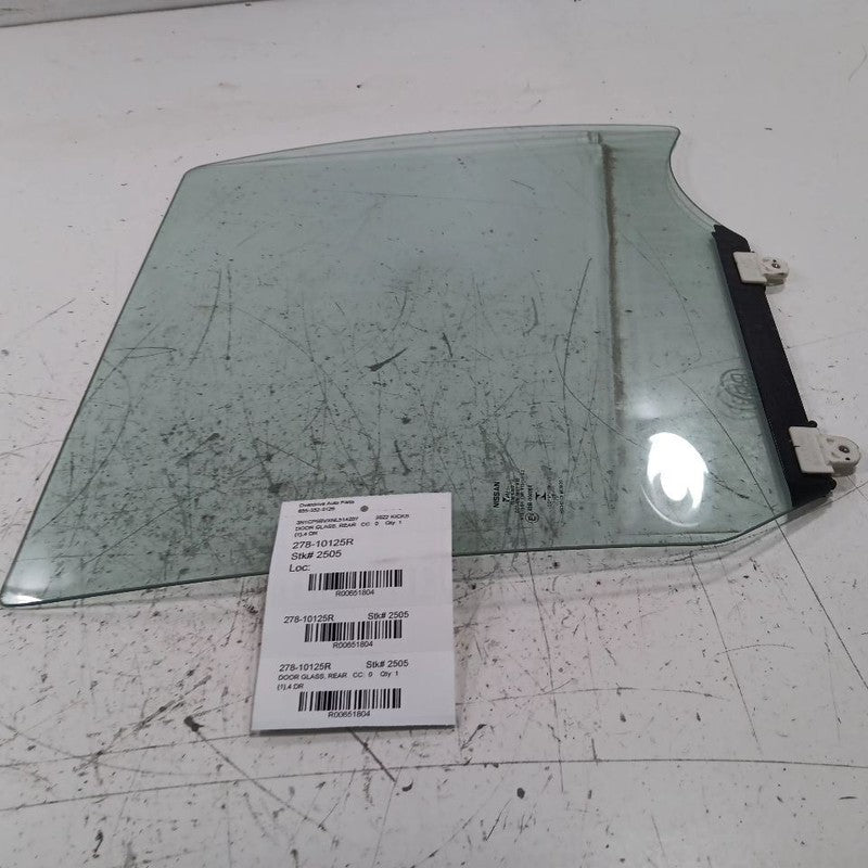 Passenger Right Rear Door Window Glass 18-23 Nissan Kicks