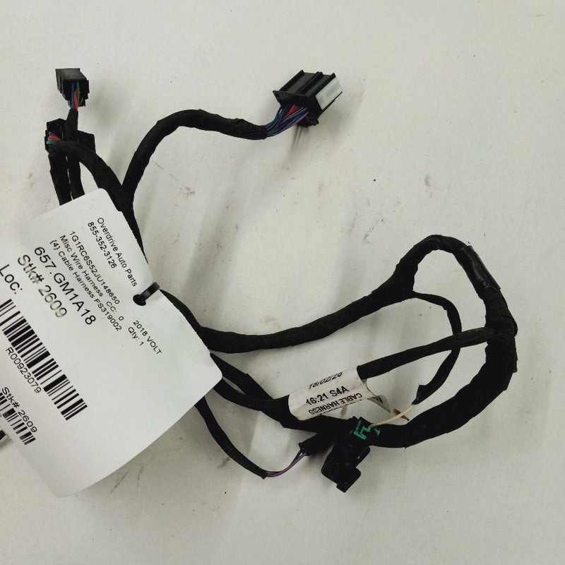 Chevy Volt Cable Harness {FS319002} 2019 2018 2017 2016