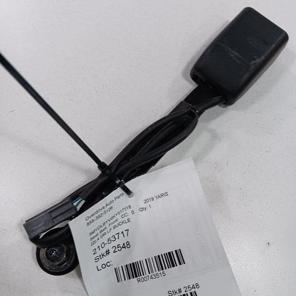 Driver Left Front Seat Belt Buckle Latch Fits 16-20 Toyota Yaris OEM