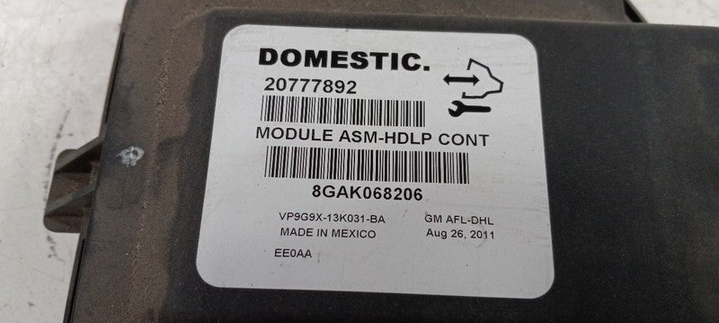 20777892 Lamps Coupe ID 20777892 Fits 10-15 CTS 