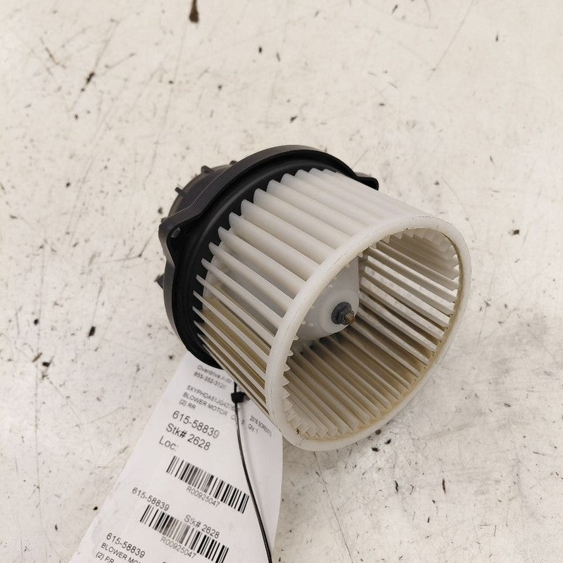 Blower Motor Rear Fits 16-20 Kia Sorento