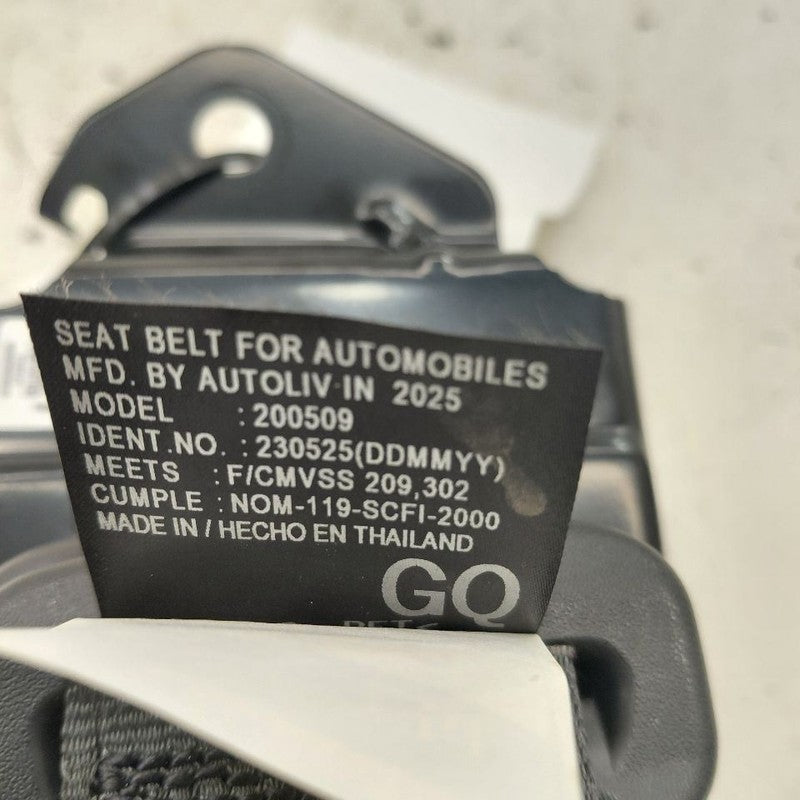 Subaru XV Crosstrek Seat Belt Strap Retractor Center Middle Rear Back 