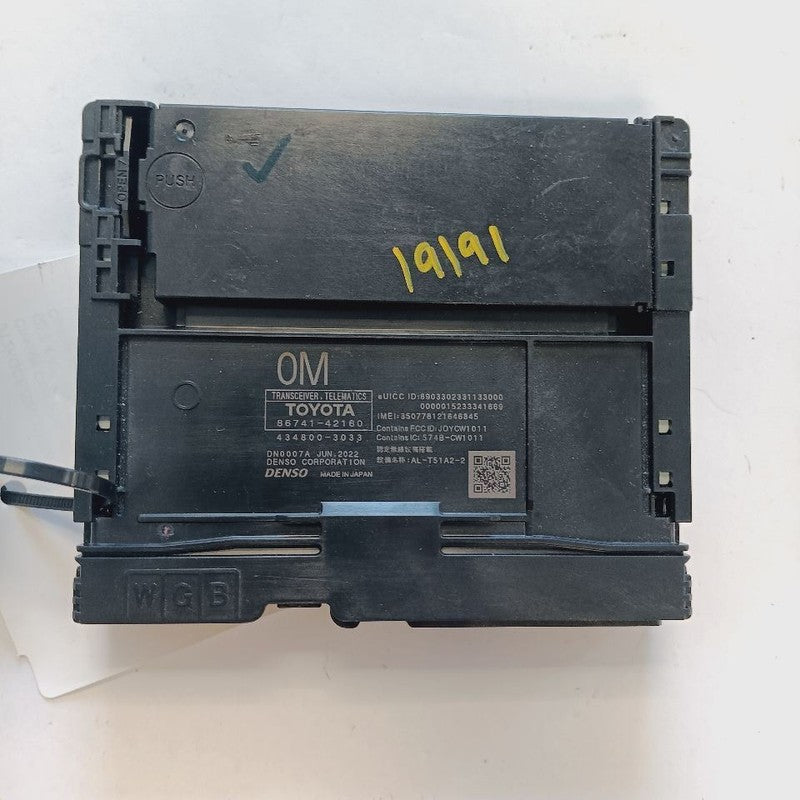 Communication Telematics Control Module Fits 23-25 BZ4X
