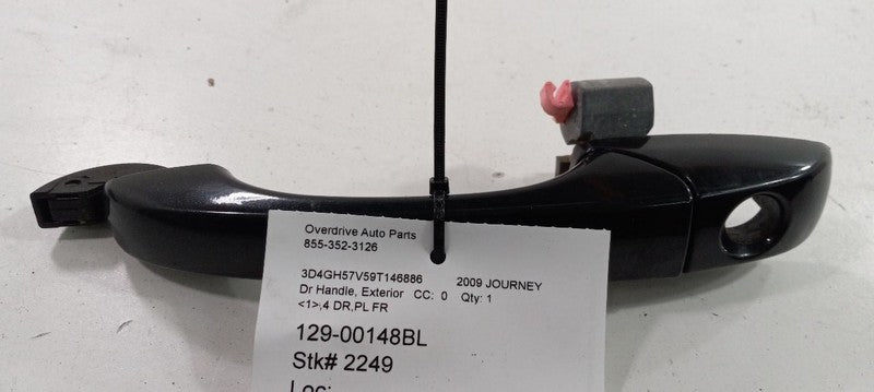 1RH64AXRAD Driver Left Door Handle Exterior Assembly Door Front Fits 09-10 Dodge Journey