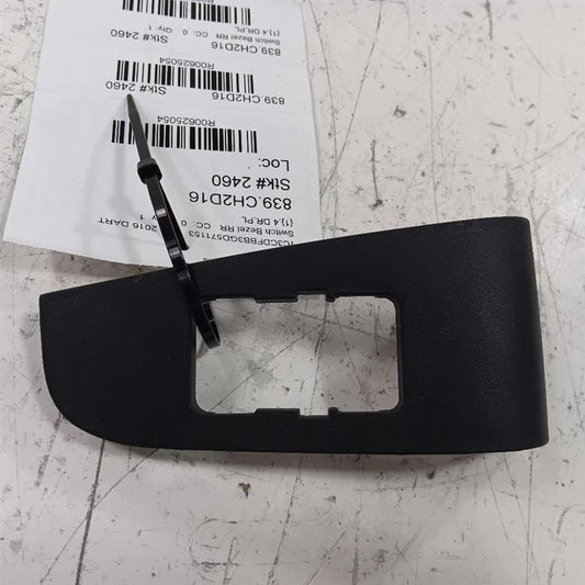 Dodge Dart Window Switch Bezel Trim Right Rear  2013 2014 2015 2016 OE