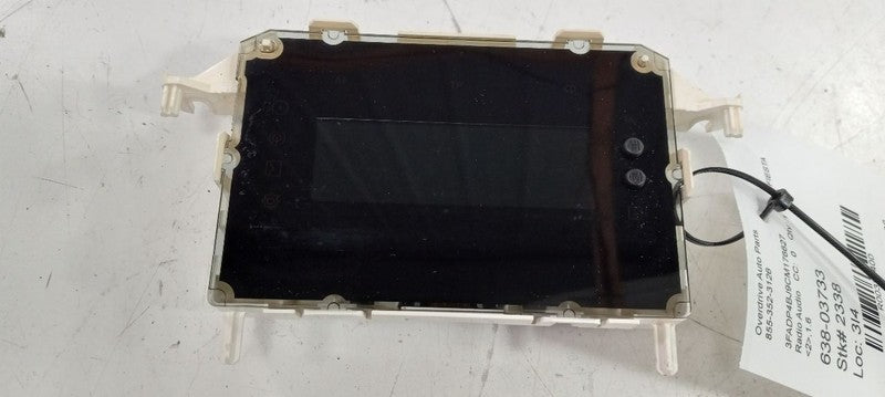 Audio Equipment Radio Display ID CE8T-18B955-AA Fits 12-13 Ford Fiesta