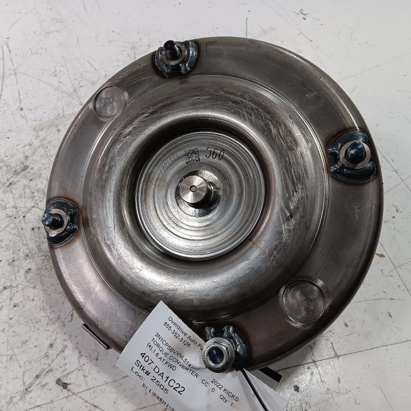 Nissan Kicks Automatic Transmission Torque Converter  2021 2022 2023 2024