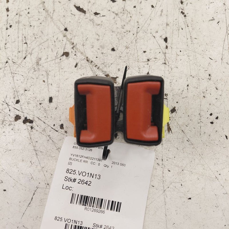 Volvo S60 Seat Belt Buckle Latch Right Passenger Rear Back  2013 2014 
