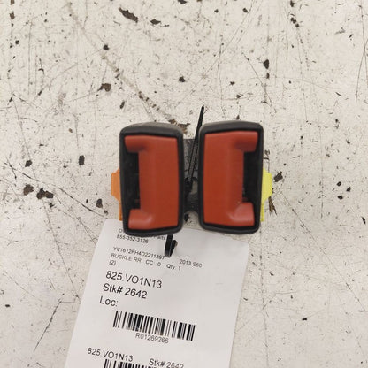 Volvo S60 Seat Belt Buckle Latch Right Passenger Rear Back  2013 2014 