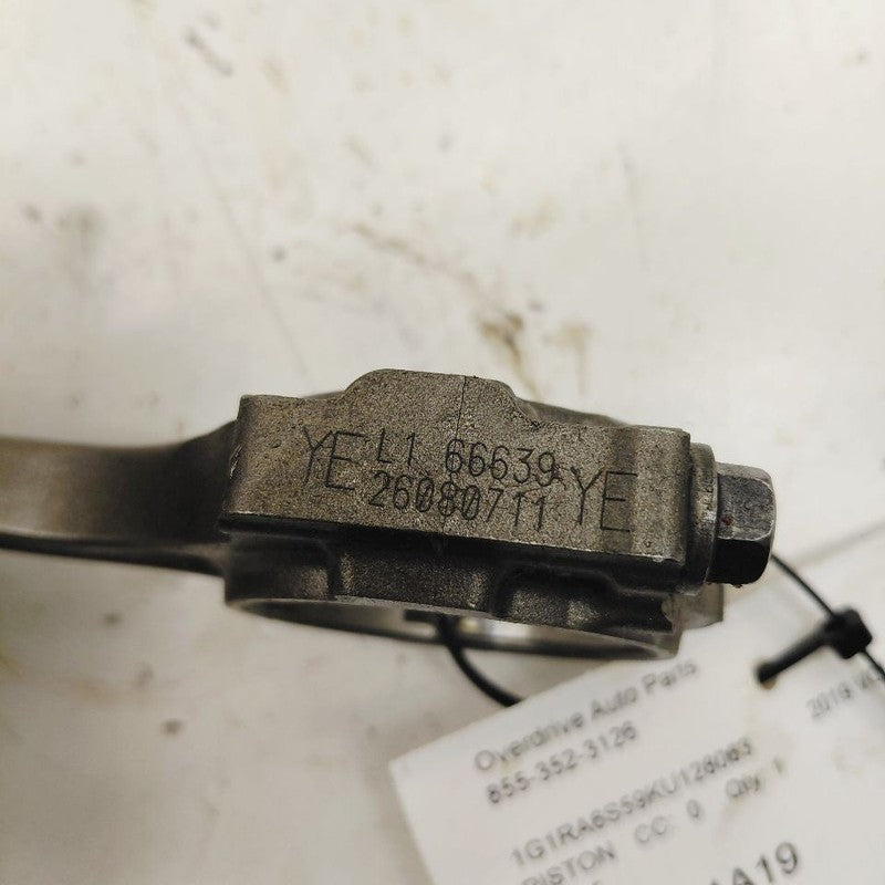 Chevy Volt Single Piston With Connecting Rod   1.5 2019 2018 2017 2016