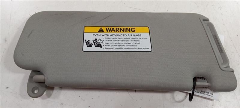 Driver Left Sun Visor Without Illumination Hatchback Fits 10-13 Kia Fo