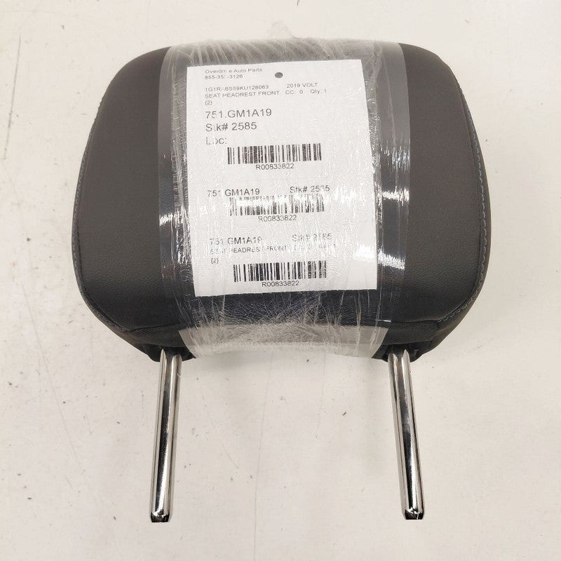 Chevy Volt Seat Headrest Front Head Rest  2019 2018 2017 2016 OEM