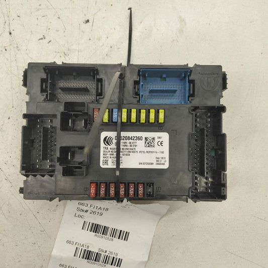 2018 Fiat 500 X Model Cabin Fuse Box Interior Inner Under Dash
