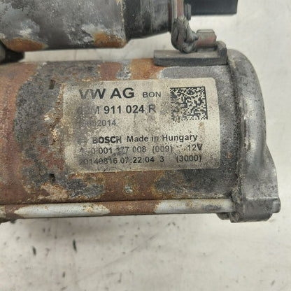 Engine Starter Motor Fits 14-22 Volkswagen Passat