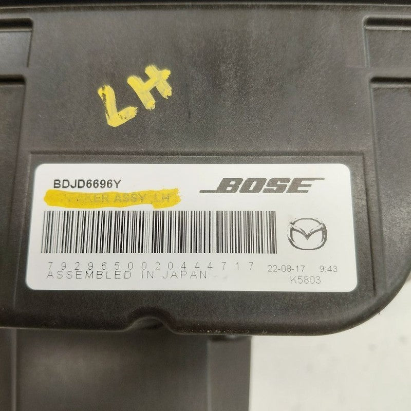 Mazda 3 Dash Speaker Left Driver Side  2023 2022 2021