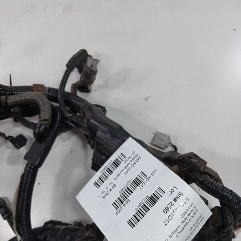 Honda Civic Engine Wire Wiring Harness  2018 2017 2016