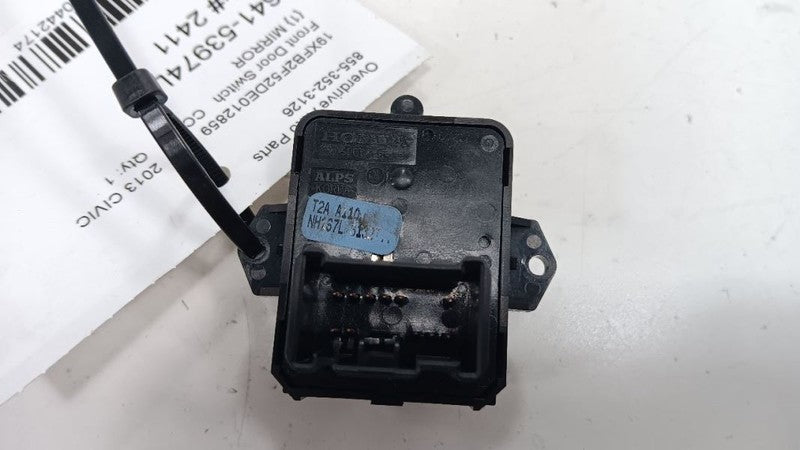 35190T2AA11 Driver Left Front Door Switch Driver's Mirror Fits 15-20 FIT 