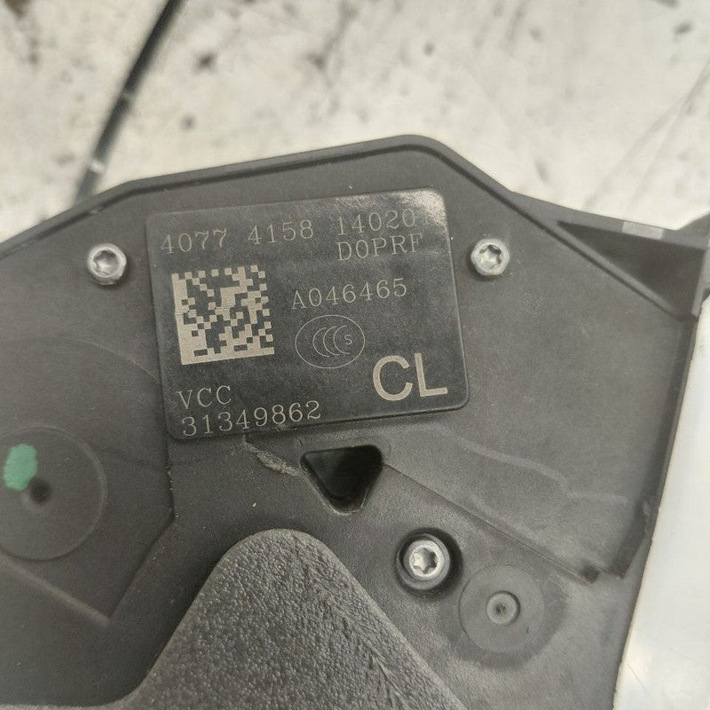 Volvo S60 Door Latch Lock Left Driver Rear  2013 2014 2015