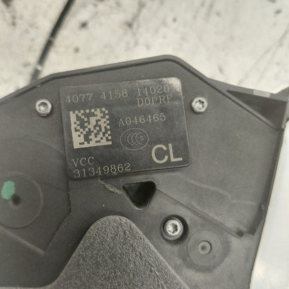 Volvo S60 Door Latch Lock Left Driver Rear  2013 2014 2015