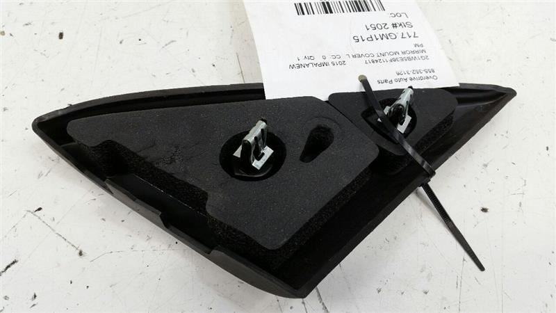 Chevy Impala Mirror Mount Cover Door Trim Left Driver 2012 2013 2014 2015 2016