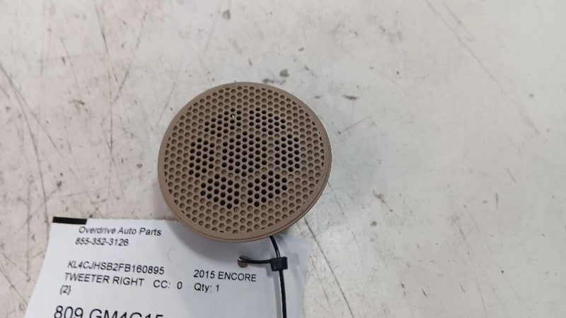 Buick Encore Tweeter Right Passenger Tweeter Speaker  2013 2014 2015 2