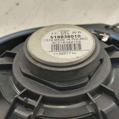 Alfa Romeo Stelvio Speaker Left Driver Rear  2018 2019 2020 2021