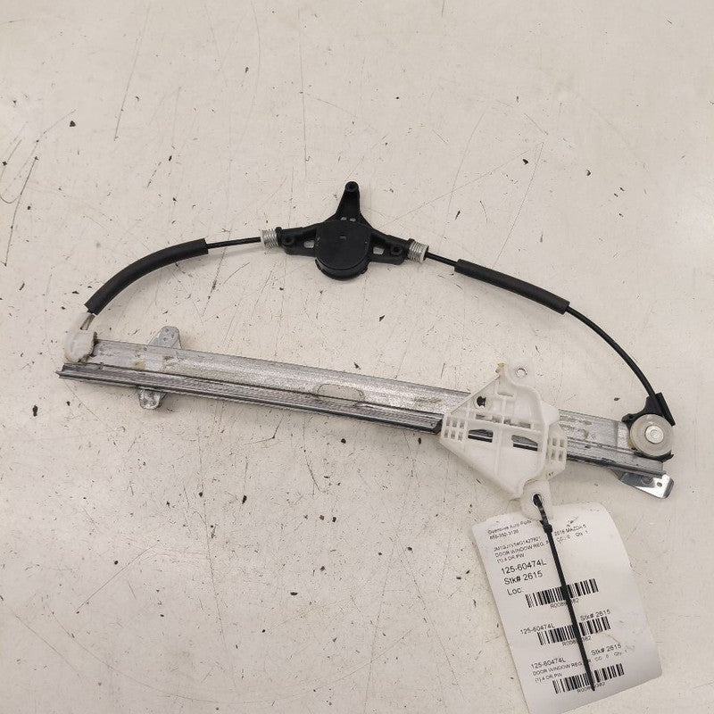 Driver Left Front Window Regulator Track Fits 14-21 Mazda 6