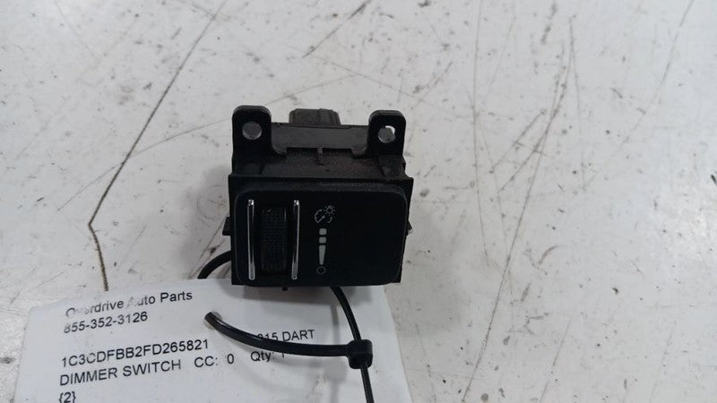 Dodge Dart Dimmer Switch Dash Light Dimmer Control  2013 2014 2015 2016