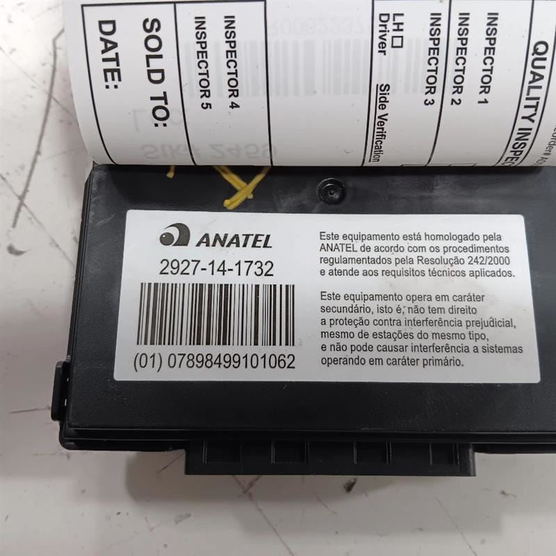 Keyless Entry Theft-locking Control Module Below Rear Seat Fits 18-20 