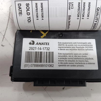 Keyless Entry Theft-locking Control Module Below Rear Seat Fits 18-20 