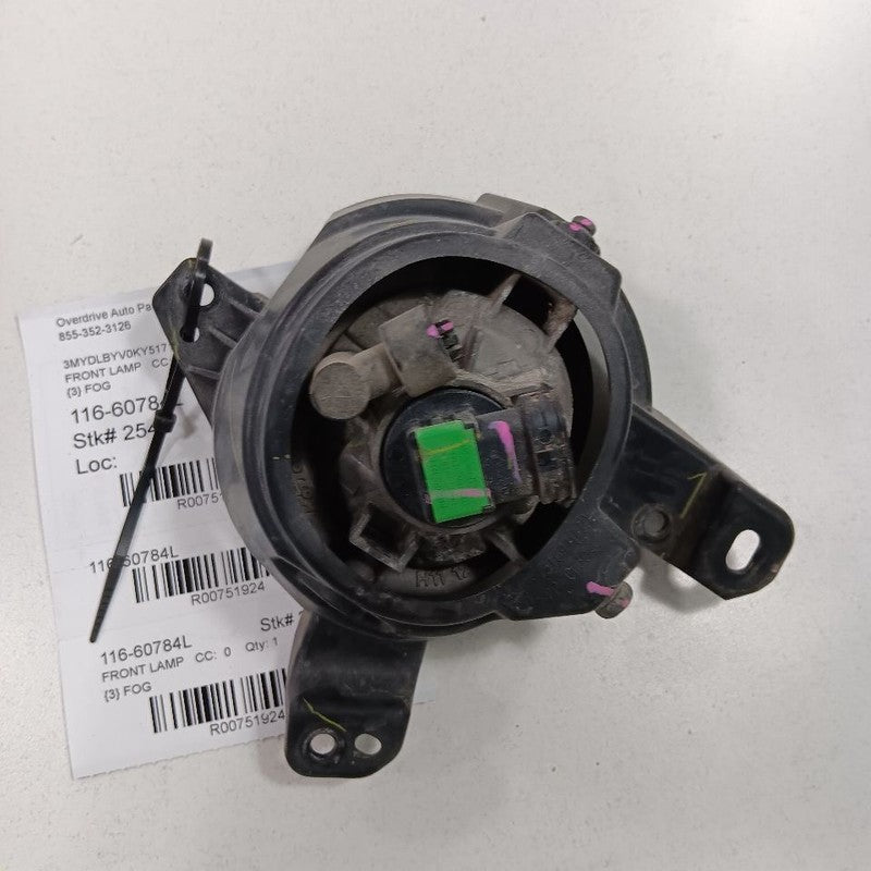 Driver Left Fog Light Lamp Fits 16-20 Toyota Yaris