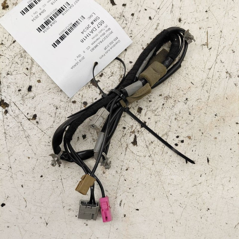 Nissan Versa Note Radio Cable Wires 2019 2018 2017
