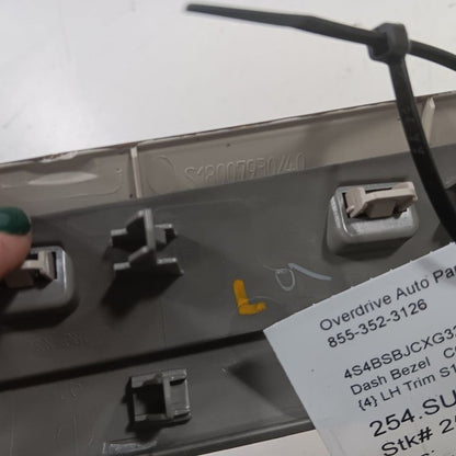 Subaru Outback Legacy Driver Left Side Dash Trim {S18007930} 2018 2017 2016