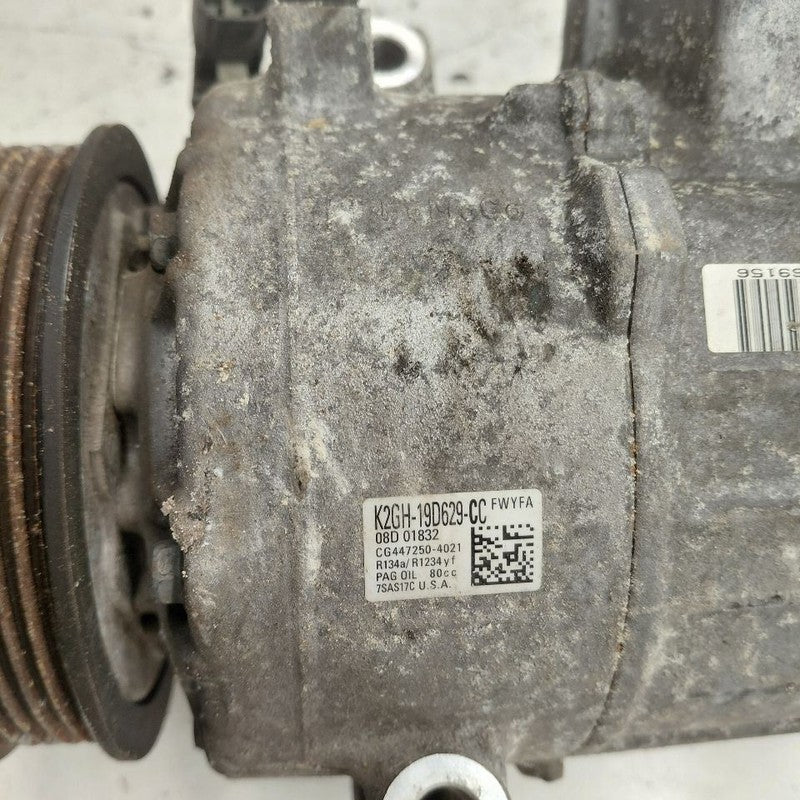 Air Conditioning AC Compressor Fits 19-24 Ford Edge