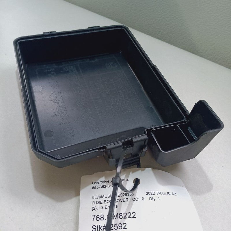 Chevy Trailblazer Fuse Box Cover 1.3L Engine 2023 2022 2021