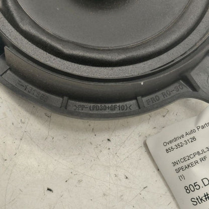 Nissan Versa Note Speaker Right Passenger Front  2019 2018 2017