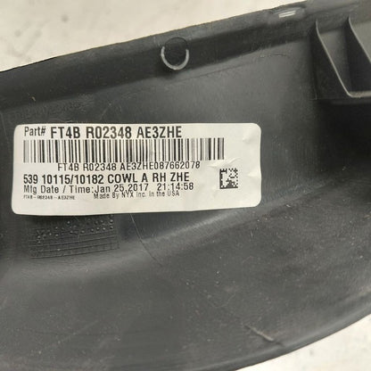 Ford Edge Kick Panel Trim Right Passenger  2018 2017 2016 2015