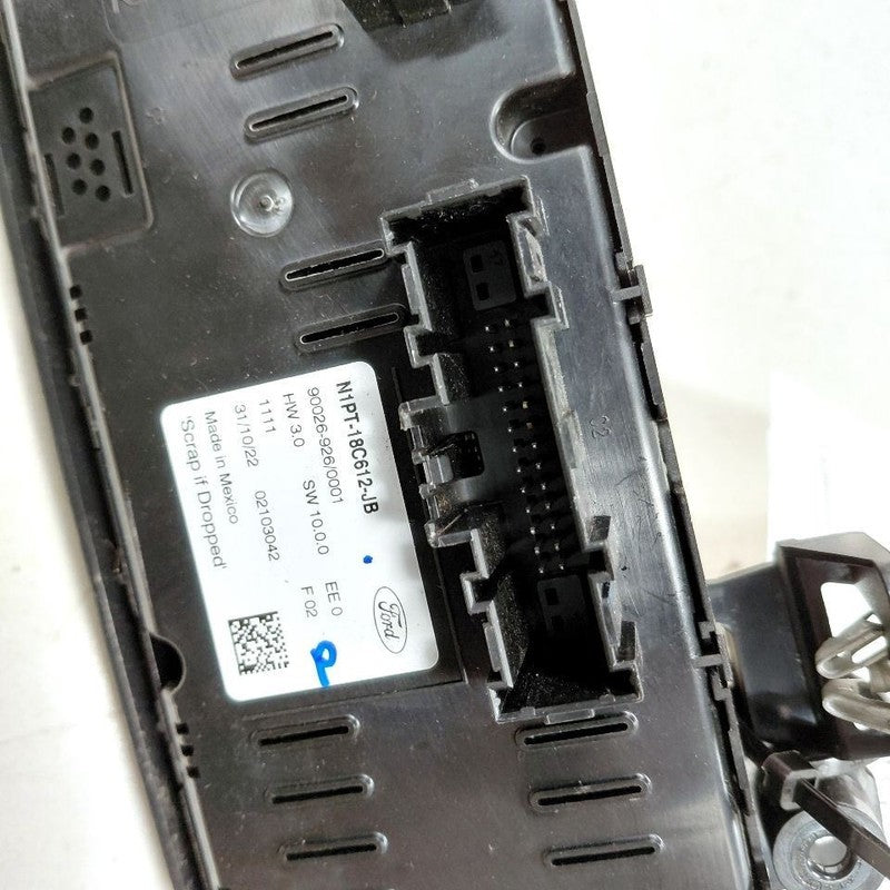 Temperature Control Heat Heater AC Switch ID N1PT-18C612-JB 24 Ford Br