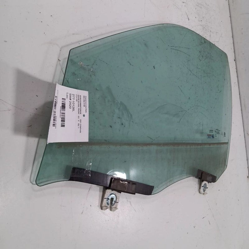 Driver Left Front Door Window Glass Fits 17-23 Jeep Compass OEM