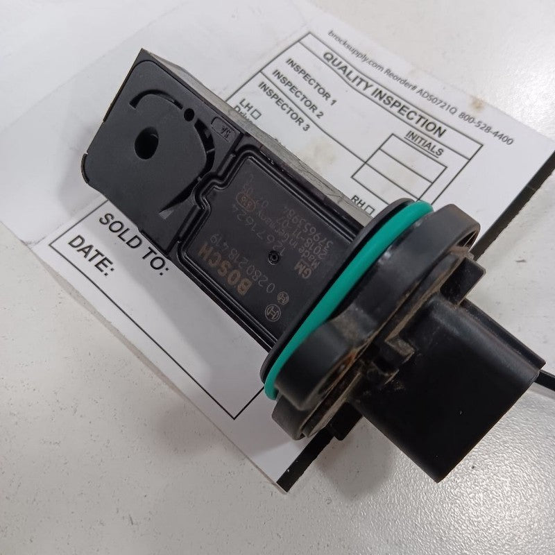 Mass Air Flow Meter Sensor VIN B 8th Digit Opt Luv Fits 16-19 Buick En