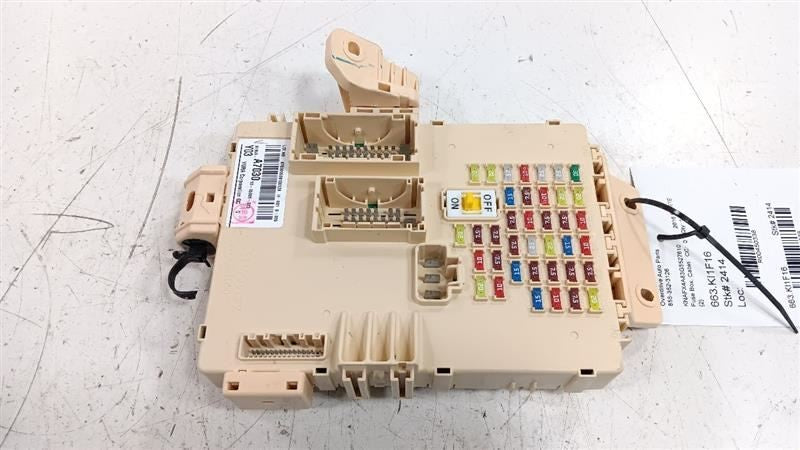 Kia Forte Cabin Fuse Box Interior Inner Under Dash 2016 2015 2014