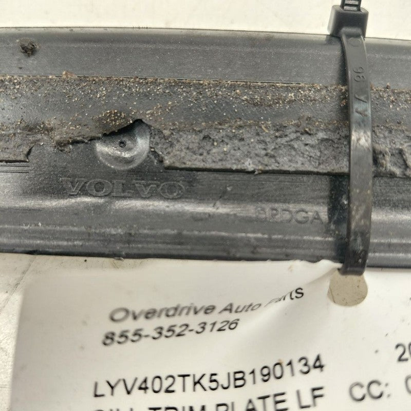 Volvo S60 Sill Trim Plate Door Jam Threshold Left Driver Front  2018 2