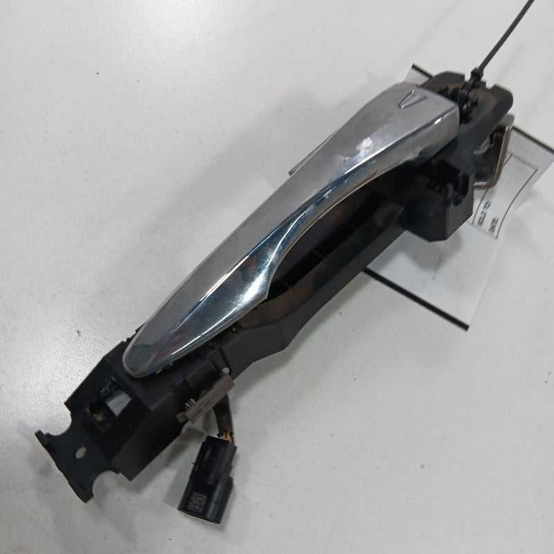 Driver Left Front Door Handle Exterior Sedan Chrome Fits 13-18 Nissan 