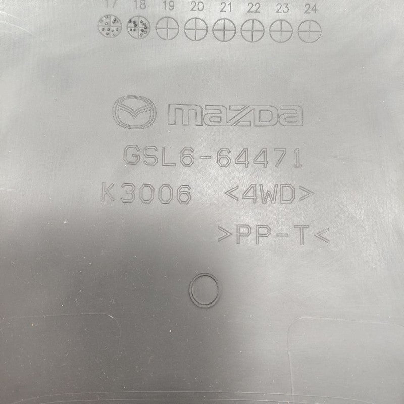 Mazda 6 Center Console Rear End Cap Trim Cover  2018 2019 2020 2021