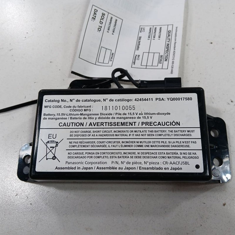 Buick Encore Onstar Backup Battery {42454411} 2019 2018 2017