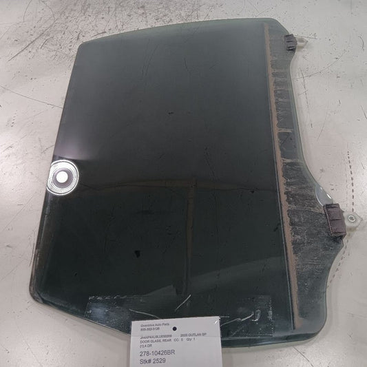Passenger Right Rear Door Window Glass Fits 16-24 Mitsubishi Outlander