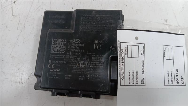 Theft-locking Below Rear Seat Fits 18-20 TRAX