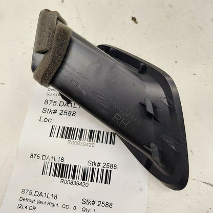 Nissan Maxima Defrost Vent Right Passenger Side  2018 2017 2016 OEM