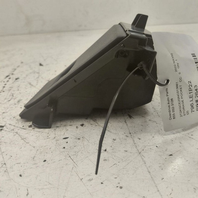 Lexus NX350 Storage Pocket  2022 2023 2024 2025